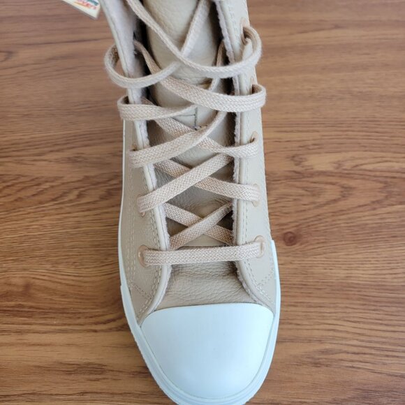 Converse Chuck 70 De Luxe Weatherized Leather Sz 5.5 Men Shoes Boots A12345C Tan - Picture 9 of 12